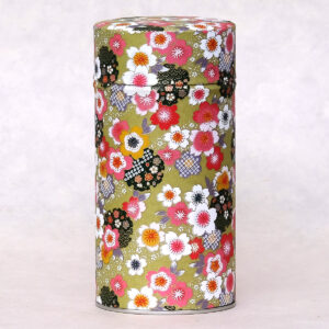 Grande boîte à thé washi Wakaba
