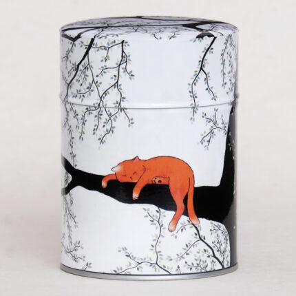 Boîte à thé illustration artisanale française Esprit Céladon