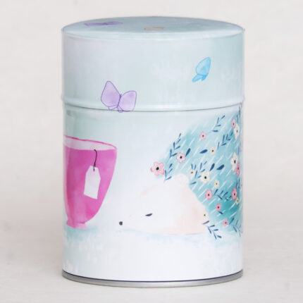 Boîte à thé illustration artisanale française Esprit Céladon