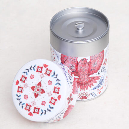 Boîte à thé illustration artisanale française Esprit Céladon