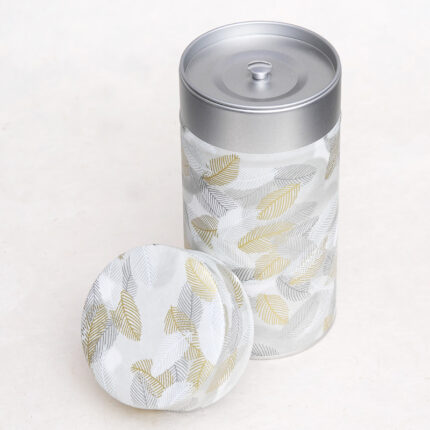 Grande boîte à thé washi artisanale française Esprit Céladon