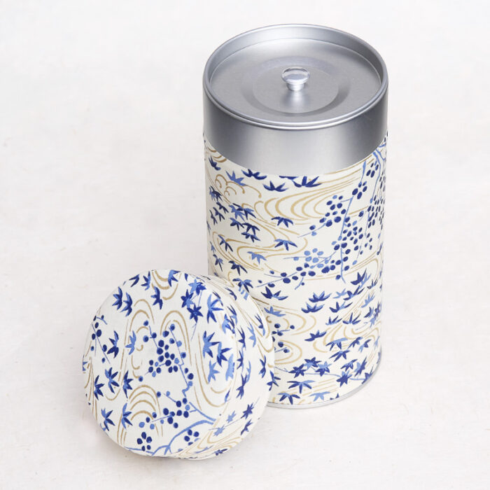 Grande boîte à thé washi artisanale française Esprit Céladon