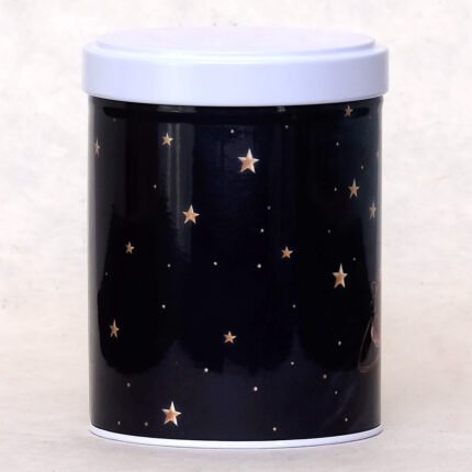 Boîte à thé illustrée empilable Fille aux étoiles