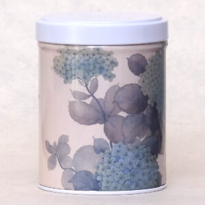 Boîte à thé illustrée empilable Hydrangeas