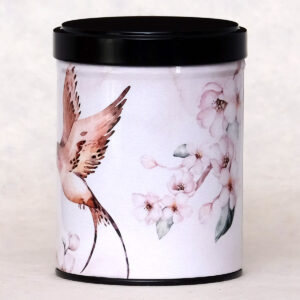 Boîte à thé illustrée empilable Sakura & Tsubame