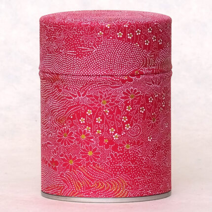 Boîte à thé washi traditionnelle Takasu