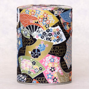Boîte à thé washi traditionnelle Toyako