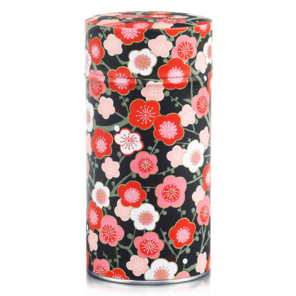 Big washi tea tin Hokoen