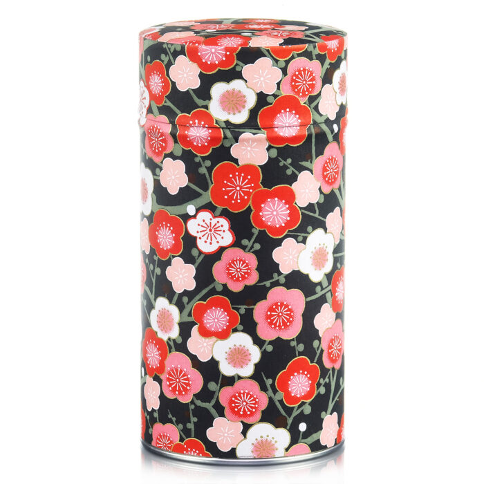 Big washi tea tin Hokoen