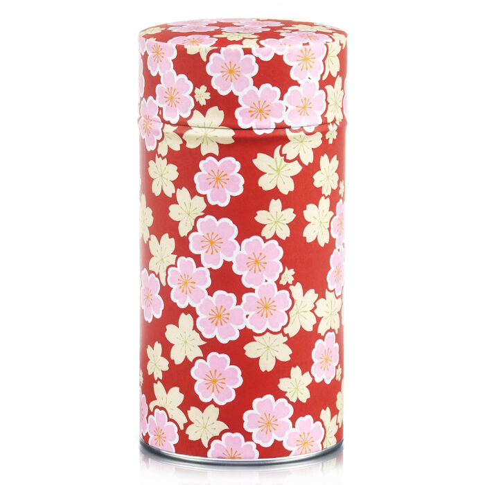 Big washi tea tin Itabu