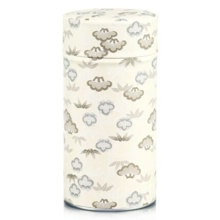 Big washi tea tin Mitake