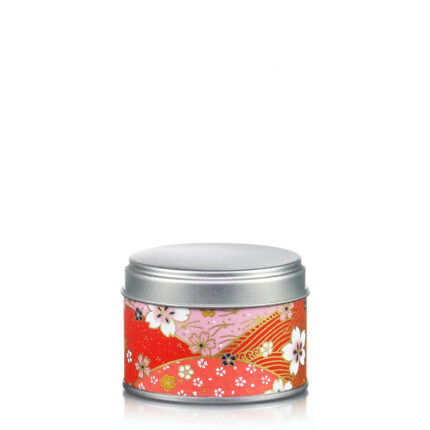 Small washi tea tin Mashike