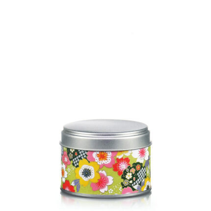 Small washi tea tin