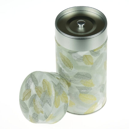 Big washi tea tin Akemi