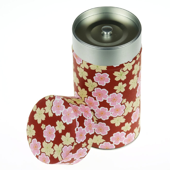 Big washi tea tin Itabu