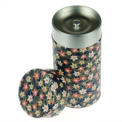 Big washi tea tin Sakimi