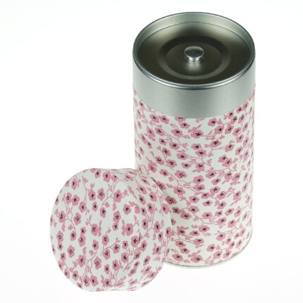 Big washi tea tin Umatate