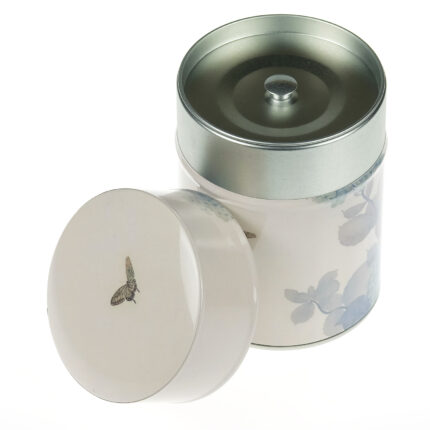 Illustrated tea tin Hydrangeas