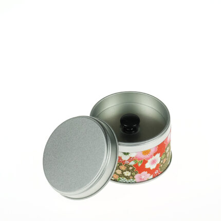 Small washi tea tin