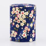 Caja de té washi chiyogami francesa hecha a mano - Soshino