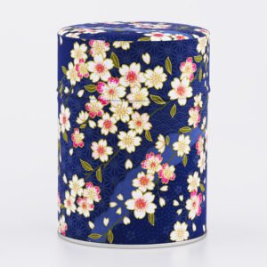 Boîte à thé washi chiyogami artisanale française - Soshino