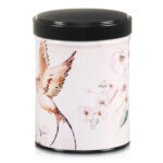 Illustrated and stackable tea tin Sakura & Tsubame
