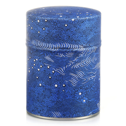 Traditional washi tea tin Muroto