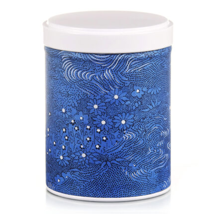 Stackable washi tea tin Muroto