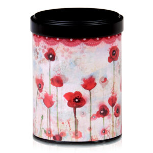 Boîte à thé empilable illustrées Poppies