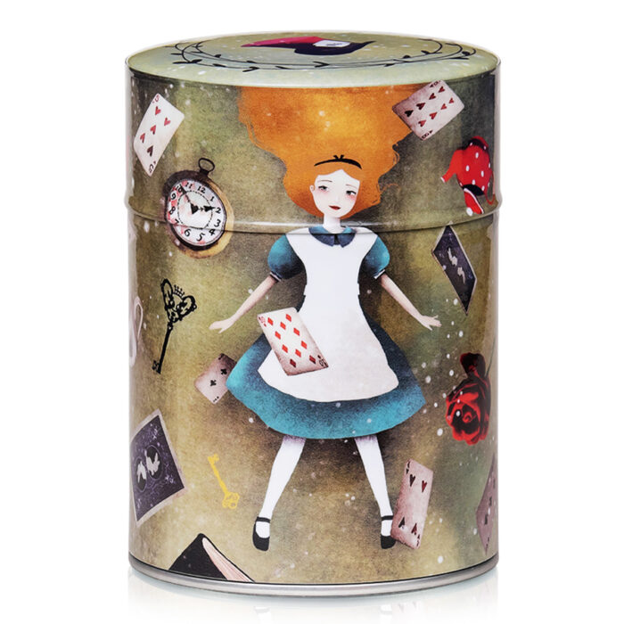 Boîte à thé illustrées Alice