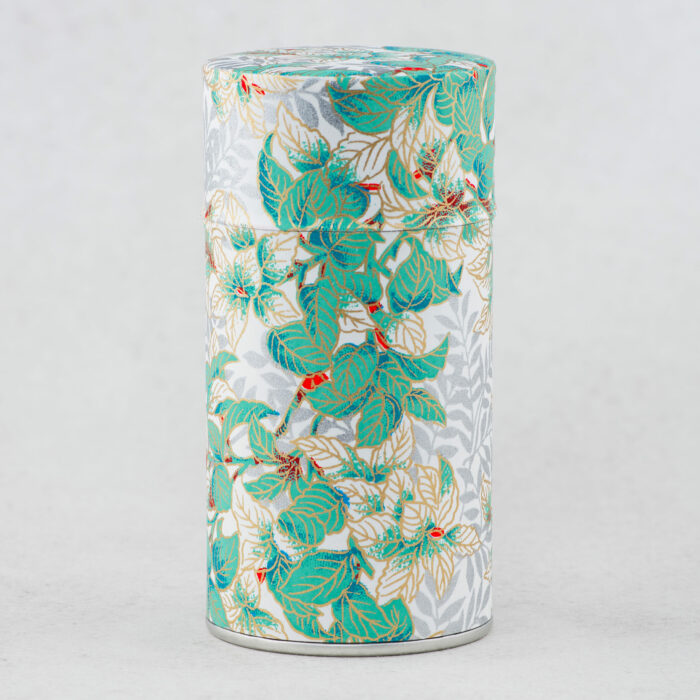 Boîte à thé washi Momozono
