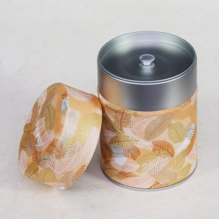 Boîte à thé artisanale washi Akane