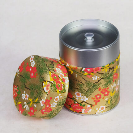 Boîte à thé artisanale washi Ishiro