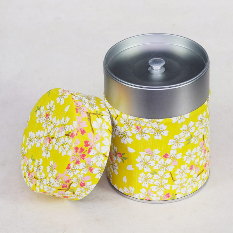Caja de té washi Natsu hecha a mano