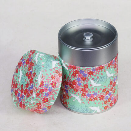 Boîte à thé artisanale washi Shimoze