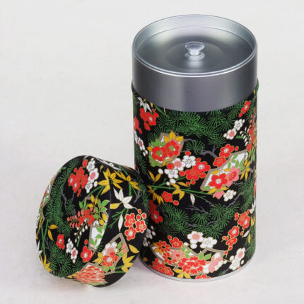 Grande boîte à thé artisanale washi Kadoya