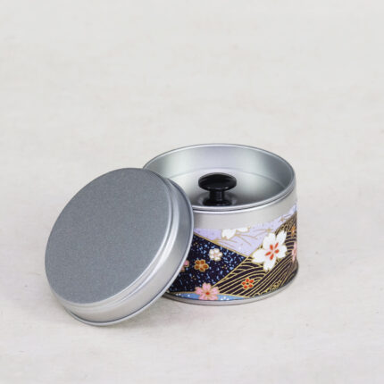 Petite boîte à thé artisanale washi Okazaki