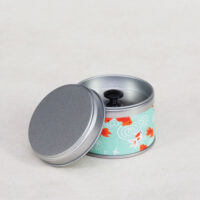 Pequeña caja de té artesanal washi Sakana