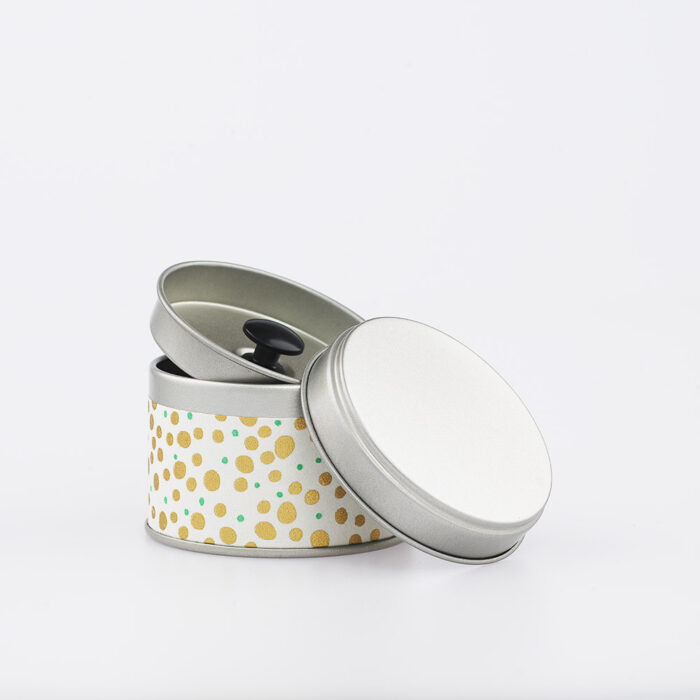 Pequeña caja de té francés washi chiyogami hecha a mano - Tajimi
