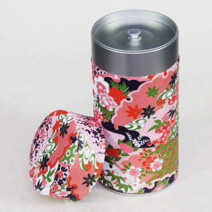 Grande boîte à thé artisanale washi Anan