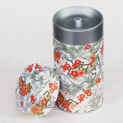 Grande boîte à thé artisanale washi Fukugawa