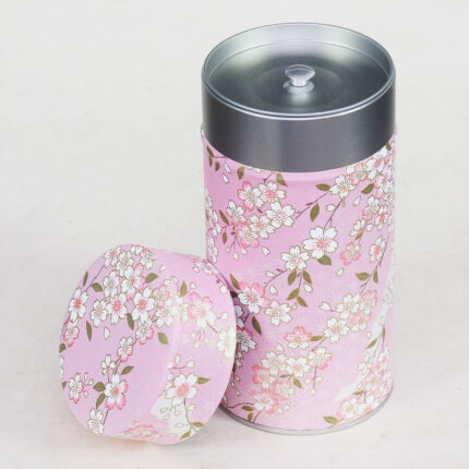 Grande boîte à thé artisanale washi Nakaicho