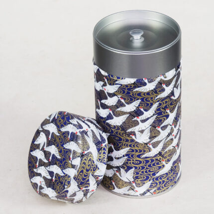 Grande boîte à thé artisanale washi Norisuke
