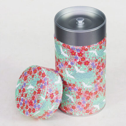 Grande boîte à thé artisanale washi Shimoze