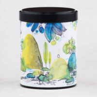 Boîte à thé illustrée empilable Cœur de mangrove / Cecile Hudrisier