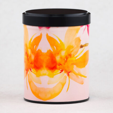Boîte à thé illustrée empilable Iris d'O / Lea Medine