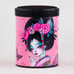 Boîte à thé illustrée empilable Keiko / Sybile art