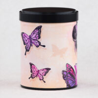 Stacked illustrated tea box Mrs Butterfly / Sybile Art