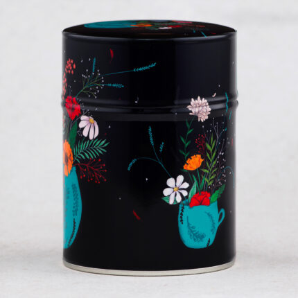 Boîte à thé illustrée Fleurs de thé / Minasmoke