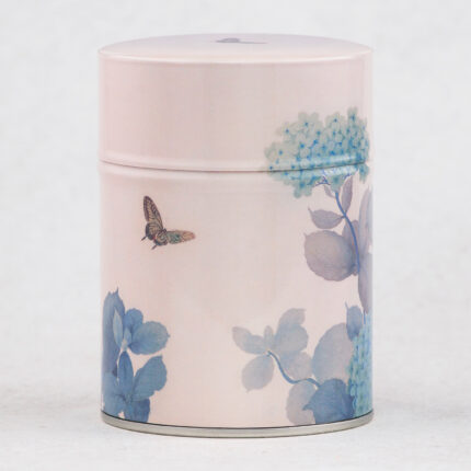 Boîte à thé illustrée Hydrangeas